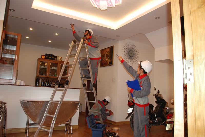 Dịch vụ thi công đèn led